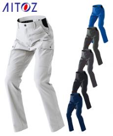 [春夏用]高通気軽量ストレッチカーゴパンツ[男女兼用](61-4151)