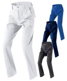 [秋冬用]ノータックカーゴパンツ[男女兼用](61-5121)