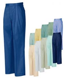 [春夏用]ムービンカットワークパンツ[ツータック](61-5322)