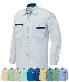 [通年]ムービンカット長袖シャツ[薄地](61-5325)