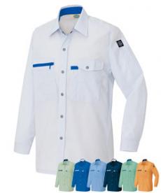 [通年]エコ交織マルチワーク 長袖シャツ[薄地](61-5365)