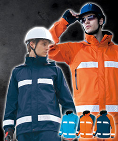 [通年]【ディアプレックス】全天候型セーフティレインジャケット(61-56303)