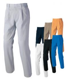 [秋冬用]AZITOワークパンツ[ワンタック][男女兼用](61-60420)