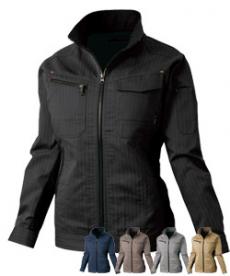 [秋冬用]AZITOヘリンボーン レディース長袖ブルゾン[女性用](61-60610)