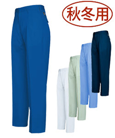 [秋冬用]エコ交織マルチワーク ワークパンツ[ツータック](61-6362)