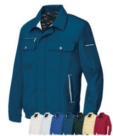 [秋冬用]エコ裏綿A・B 長袖ブルゾンB[男女兼用](61-6560)