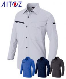 [通年]ムービンカット長袖シャツ[男女兼用](61-6845)