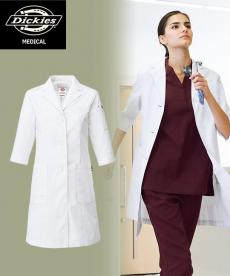 ディッキーズ レディースコート(7分袖)[女性用](76-2533PR)