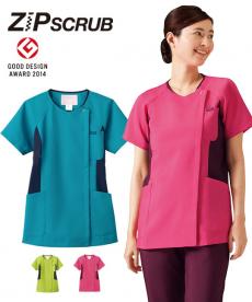 FOLK レディースジップスクラブジャケット[女性用](76-7014SC)