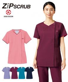 FOLK レディースジップスクラブジャケット[女性用](76-7022SC)