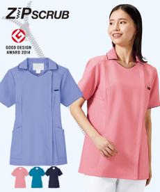 FOLK レディースジップスクラブジャケット[女性用](76-7024SC)