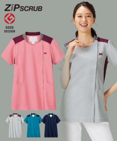 FOLK レディースジップスクラブジャケット[女性用](76-7043SC)