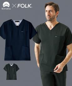 FOLK(フォーク) スクラブ[男性用](76-7077SC)