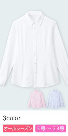 [通年]長袖ブラウス(76-FB75577)