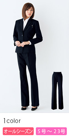 [通年]<プチプライス商品>スラリとした美脚を演出するパンツ(76-FP6006)