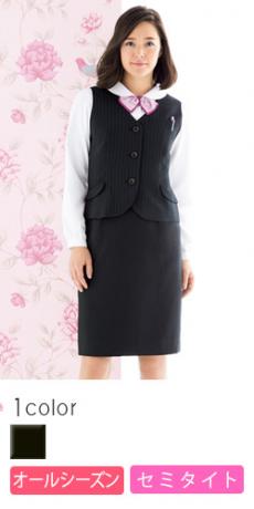 [通年]セミタイトスカート[ストレッチ][女性用](76-FS4568)