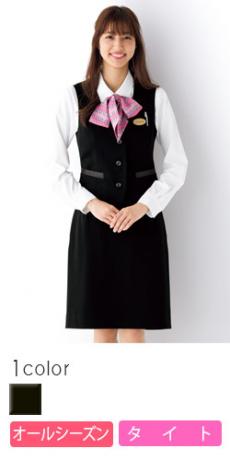 [通年]シワになりにくいニット素材!快適&美ラインのタイトスカート(76-FS45855)