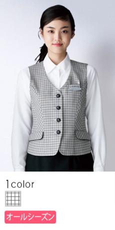 【在庫限り】[通年]チェック柄べスト(76-FV35982)