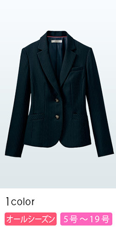 [通年]ジャケット[ストライプ/ストレッチ](89-24721)