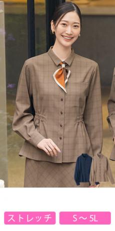 [通年]シャツ[チェック/ストレッチ](89-37211)