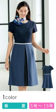 ワンピース[ボーダー/ニット](89-50821)