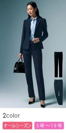 スリムパンツ[シャドーチェック/ストレッチ](89-50910)