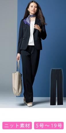 [通年]パンツ[ニット/ストライプ](89-51551)