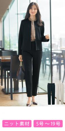 [通年]テーパードパンツ[ニット /ストレッチ](89-51610)