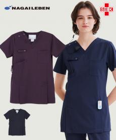 ナガイレーベン 男女兼用スクラブ[男女兼用](A6-AY5597)