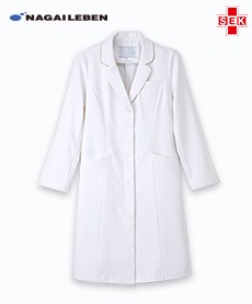 【在庫限り】ナガイレーベン レディースドクターコート[女性用](A6-EH3710)