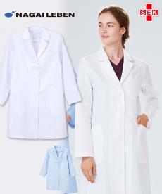 ナガイレーベン シングル診察衣[女性用](A6-KEX5190)