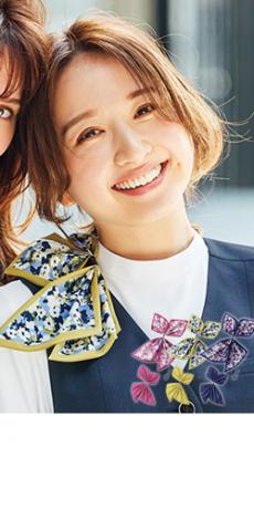 [通年]ミニスカーフ[リバーシブル/スカーフループ専用](A9-EAZ879)