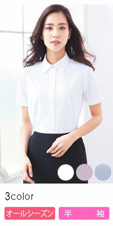 [通年]半袖ブラウス(A9-ESB691)