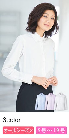 [通年]長袖ブラウス(A9-EWB690)