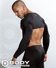 [春夏用]BT 冷感パワーストレッチ シュラグ(一体型アームカバー)(B0-JW636)