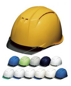 [帽体 ABS製/ひさし PC製]ヘルメット ライナーあり 大型ベンチレーション付(B3-AA11EVOCWHA6E2)