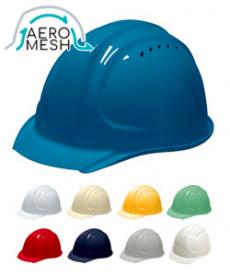 [ABS製]エアロメッシュヘルメット ライナーあり ベンチレーション付(B3-SYAXVX2E4M)