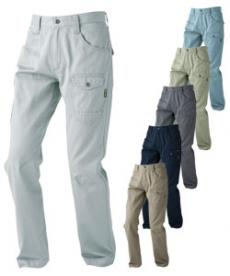 [通年]HOP-SCOT 綿100%カーゴパンツ[男女兼用](B6-770005)