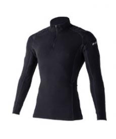 [秋冬用]DOGMAN 両面起毛フリース長袖ハーフジップ(パッド付き)(B6-800001)