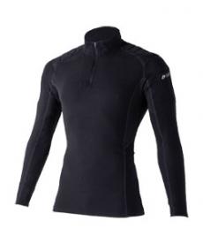 [秋冬用]DOGMAN 長袖ハーフジップ(パッド付き)(B6-800011)