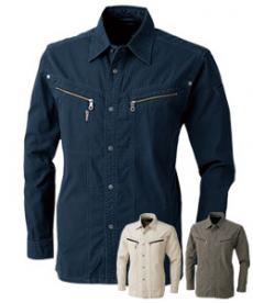 [秋冬用]DOGMAN 長袖シャツ(B6-8161)